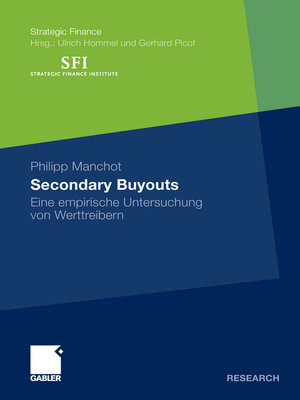 cover image of Secondary Buyouts